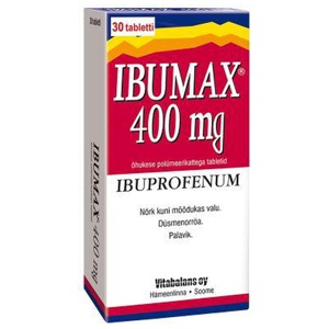 Ibumax tbl 400mg n30 toote pilt