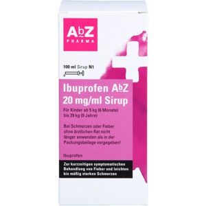 IBUPROFEN AbZ 20 mg/ml Sirup Produktbild