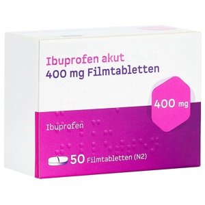 IBUPROFEN akut 400 mg Filmtabletten Produktbild