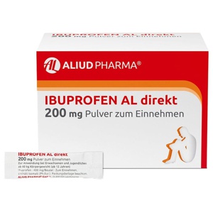 IBUPROFEN AL direkt 200 mg Pulver zum Einnehmen Produktbild