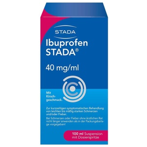 IBUPROFEN STADA 40 mg/ml Suspension zum Einnehmen Produktbild