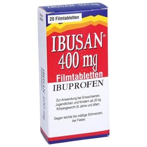 IBUSAN 400 mg Filmtabletten Produktbild