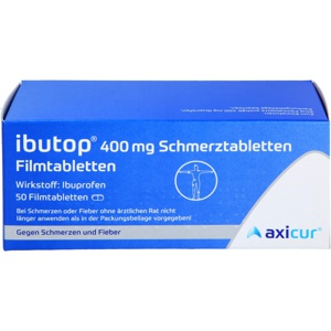 IBUTOP 400 mg Schmerztabletten Filmtabletten Produktbild