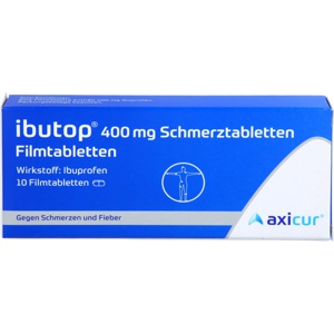 IBUTOP 400 mg Schmerztabletten Filmtabletten Produktbild