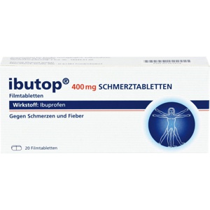 IBUTOP 400 mg Schmerztabletten Filmtabletten Produktbild