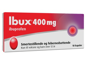 Ibux 400 mg kapsler 10 stk produktbilde