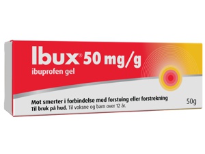Ibux 50 mg/g gel 50 g produktbilde