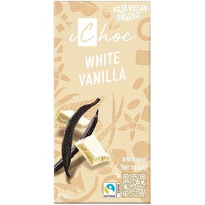 ichoc Chokolade Økologisk   White Vanilla produktbillede