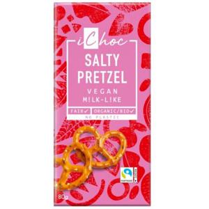 iChoc Salty Pretzel Vegan 80 g produkt bild