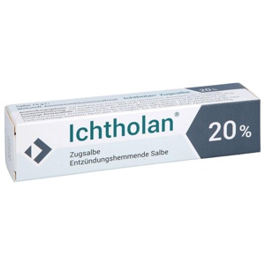 Ichtholan Zugsalbe 20%, 15 g Salbe Produktbild