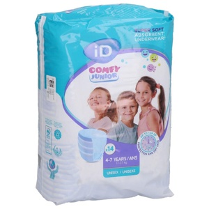 ID Comfy Junior 4 - 7 Jahre 17 - 27 kg, 14 St n.v. Produktbild