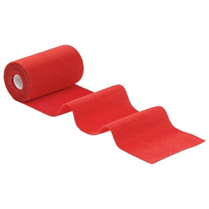IDEALAST-haft color Binde 10 cmx4 m rot Produktbild