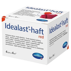 IDEALAST-haft color Binde 4 cmx4 m rot Produktbild