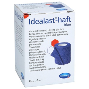 IDEALAST-haft color Binde 8 cmx4 m blau Produktbild