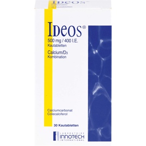 IDEOS-500-mg-400-I-E-Kautabletten Produktbild