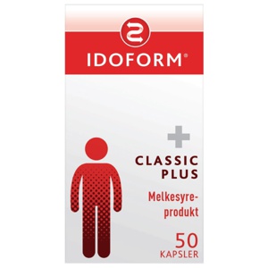 Idoform Classic Plus melkesyrebakterier kapsler 50 stk produktbilde