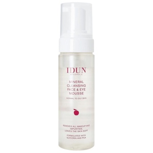 IDUN Minerals Cleansing Face & Eye Mousse 150 ml produktbilde