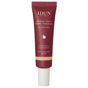 IDUN Minerals Hydra Soft Mineral Foundation Disa 30 ml produkt bild