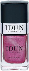 IDUN Minerals Nail Polish Obsidian Metallic Burgundy 11 ml produkt bild