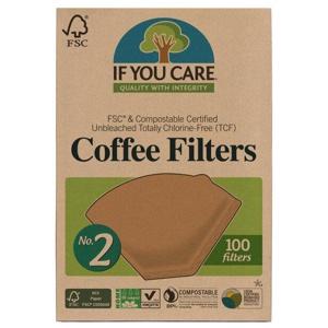 If You Care Kaffefilter No 2, 100 st produkt bild