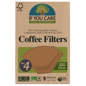 If You Care Kaffefilter No. 4 100 st produkt bild