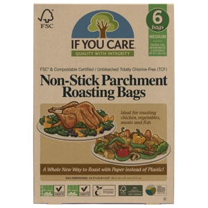Komposterbara Stekpåsar Medium 6 st If You Care produkt bild