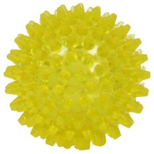 IGELBALL 8 cm gelb transparent Produktbild