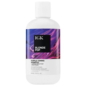 IGK Blonde Pop Purple Toning Shampoo 236 ml produkt bild