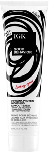IGK Good Behavior Spirulina Protien Smoothing Blowout Balm 150 ml produktbilde