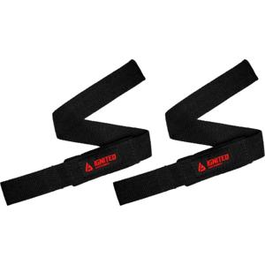 Ignited Classic Padded Lifting Straps Black produkt bild