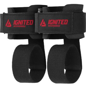 Ignited Supported Lifting Straps Black produkt bild