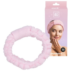 ilū Spa & Skincare Headband Pink produktbilde
