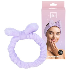 ilū Spa & Skincare Headband Purple produktbilde