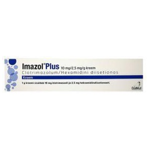 Imazol plus kreem 10mg+2.5mg 1g 30g n1 toote pilt