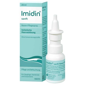 IMIDIN sanft Nasen Pflegespray Produktbild
