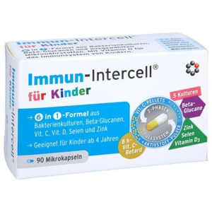 IMMUN-INTERCELL für Kinder Hartk.verä.Wst.-Frs. Produktbild