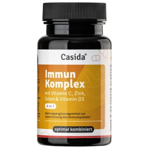 Immun Komplex Vitamin C+Zink+Selen+Vitamin D3 Kapseln Produktbild