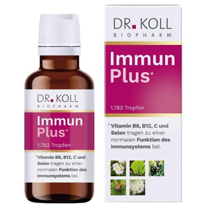 IMMUN PLUS Dr.Koll Gemmo Kompl.Vit.B6 B12 Selen Tr Produktbild