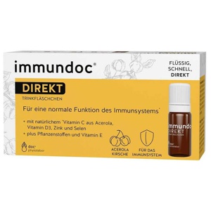 Immundoc Direkt Trinkfläschchen, 12 St Trinkampullen Produktbild