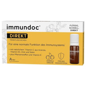 immundoc DIREKT TRINKFLÄSCHCHEN 6 St Trinkampullen Produktbild