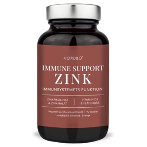 Nordbo Immune Support Zink 90 kap produktbillede