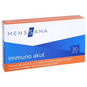 IMMUNO AKUT MensSana Kapseln 30 St Kapseln Produktbild