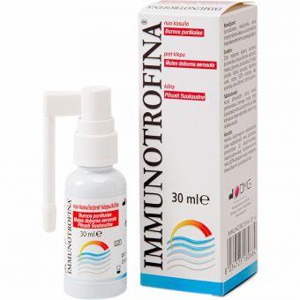 Immunotrofina köha suukaudne sprei 30 ml toote pilt