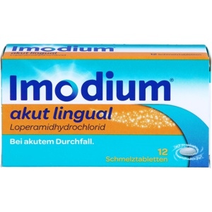 IMODIUM akut lingual Schmelztabletten Produktbild