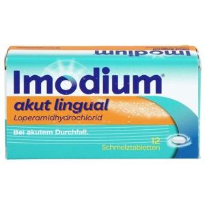 IMODIUM akut lingual Schmelztabletten Produktbild