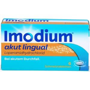 IMODIUM akut lingual Schmelztabletten Produktbild