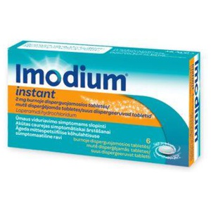 Imodium instant suus dispergeeruv tbl 2mg n6 toote pilt