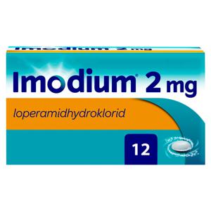 Imodium, Munsönderfallande tablett 2 mg, 12 st produkt bild