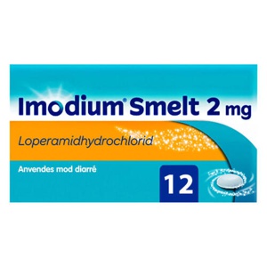 Imodium Smelt 2 mg 12 stk produktbillede
