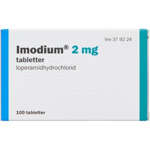 Paranova Imodium 2 mg 100 tabletter produktbillede